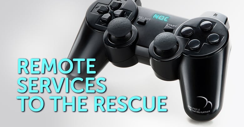 Time to cut back on travel? Remote services to the rescue…
