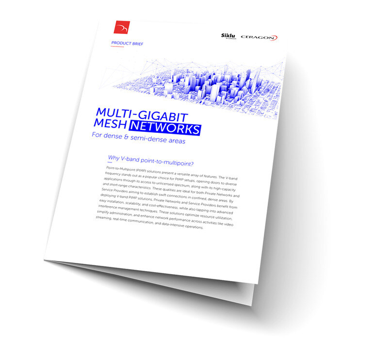 Delivering Value with PtMP V-Band