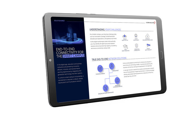 End-To-End Connectivity For The Smart Campus End-To-End Connectivity For The Smart Campus