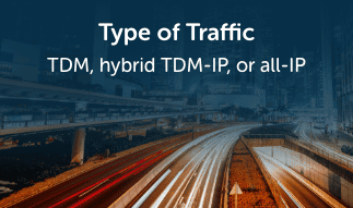 Type of traffic