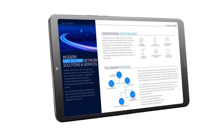 End-To-End Network Solutions & Services End-To-End Network Solutions & Services